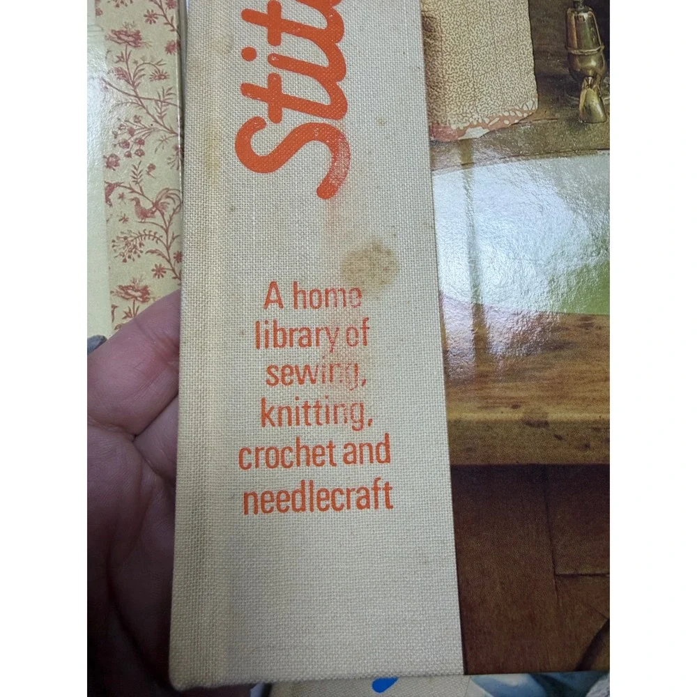 Stitch by Stitch Torstar Books Library Sewing Knitting Crochet Vol 1 3 4 5 1980s